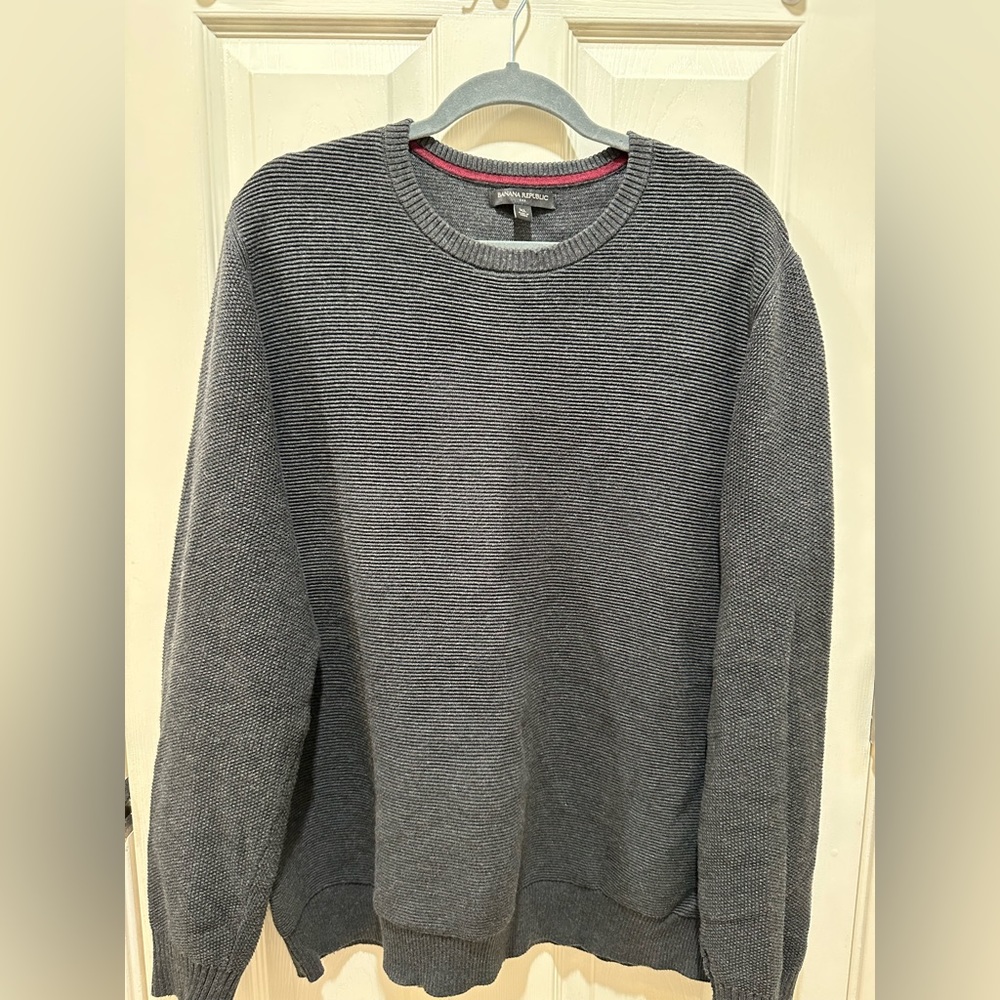 Banana Republic Men Gray Sweater